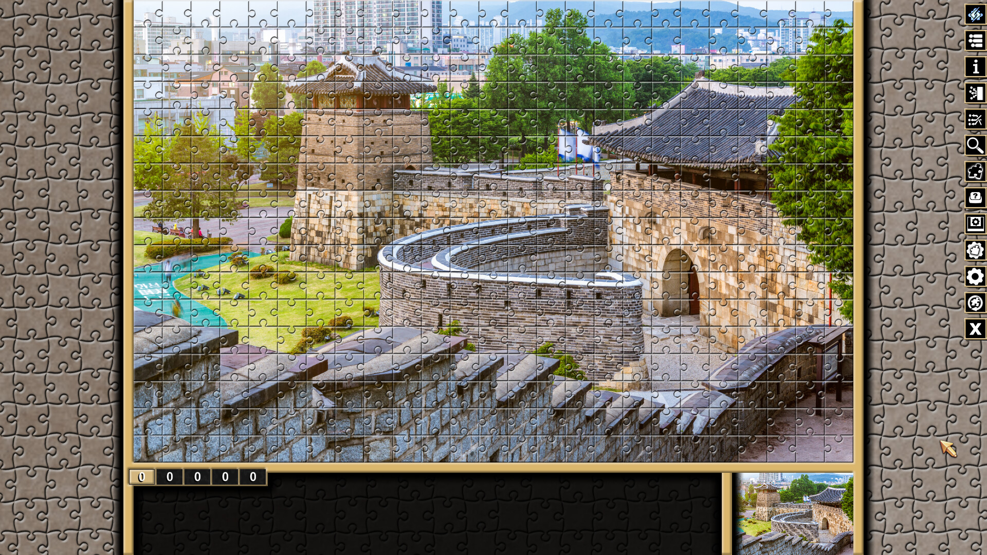 Pixel Puzzles Traditional Jigsaws Pack: Korea screenshot 3