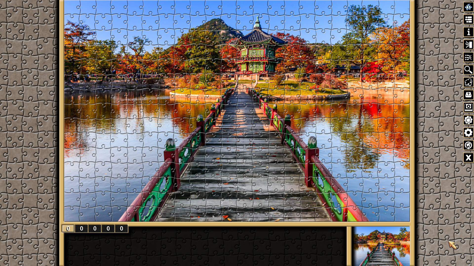 Pixel Puzzles Traditional Jigsaws Pack: Korea screenshot 13