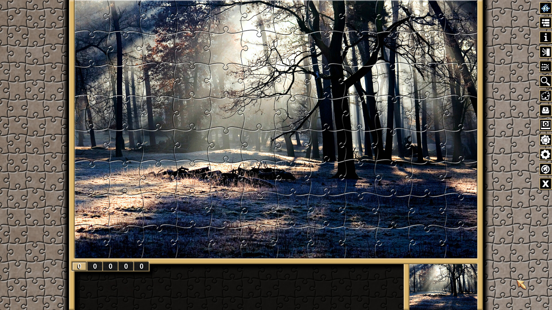 Pixel Puzzles Traditional Jigsaws Pack: Forests screenshot 10