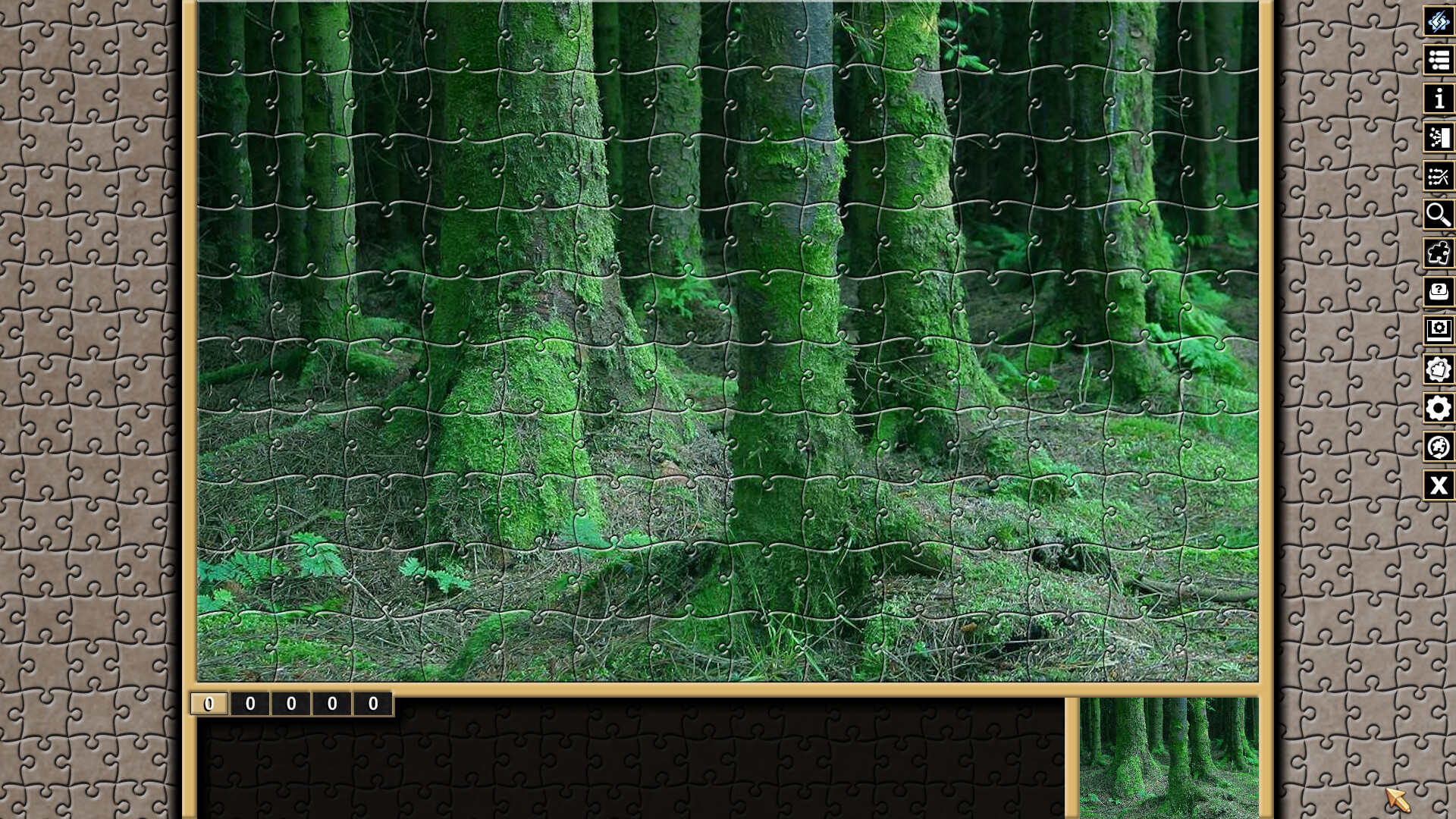 Pixel Puzzles Traditional Jigsaws Pack: Forests screenshot 5