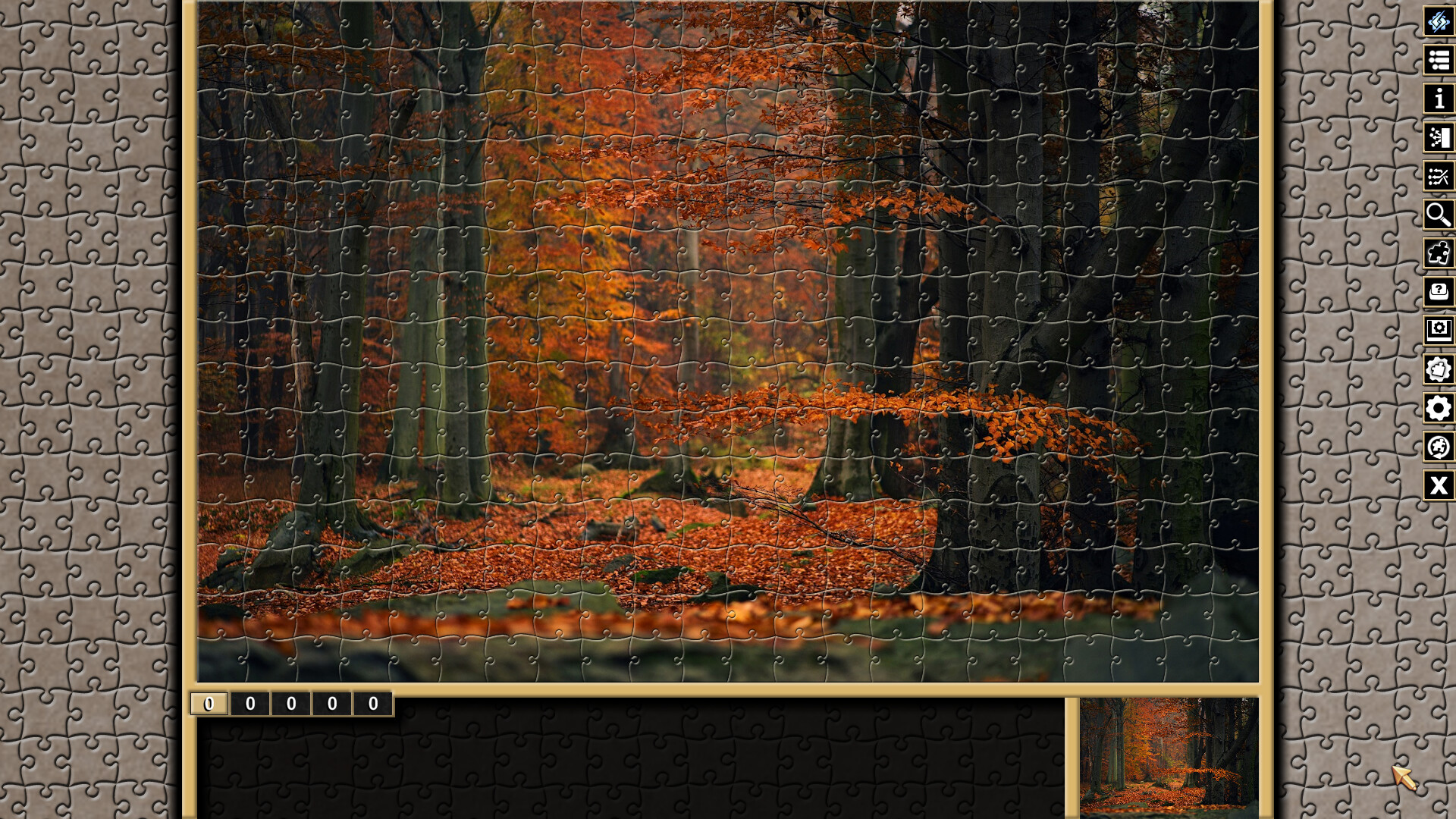 Pixel Puzzles Traditional Jigsaws Pack: Forests screenshot 4