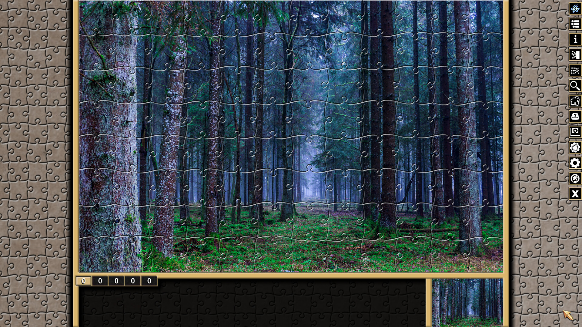 Pixel Puzzles Traditional Jigsaws Pack: Forests screenshot 2
