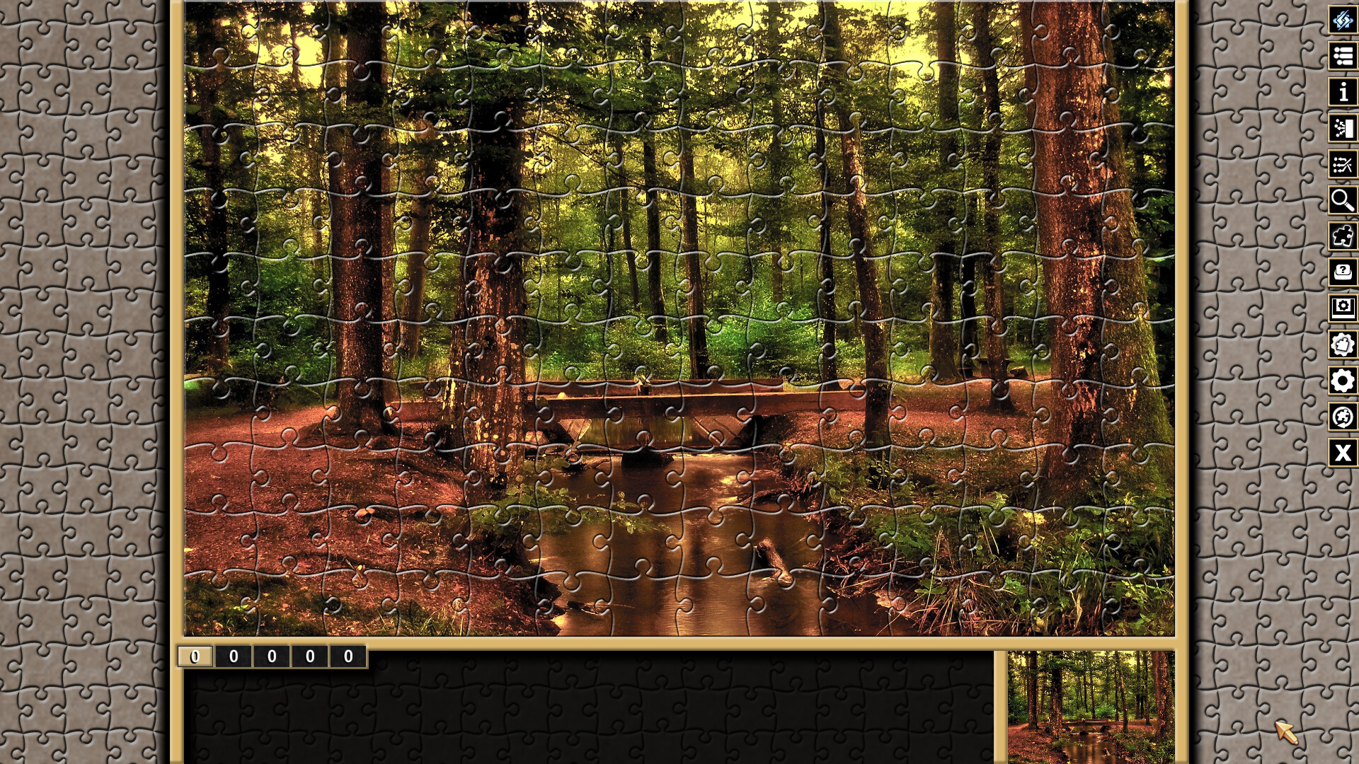 Pixel Puzzles Traditional Jigsaws Pack: Forests screenshot 8
