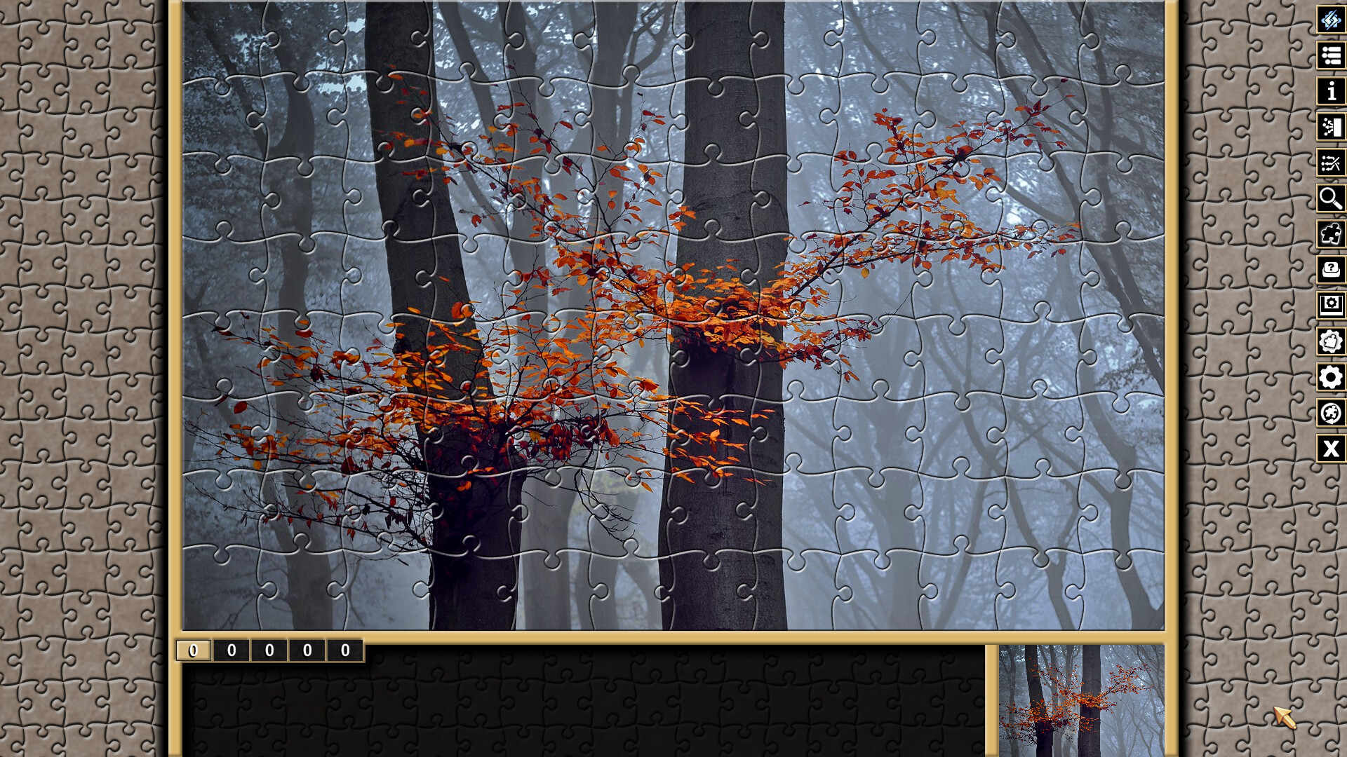 Pixel Puzzles Traditional Jigsaws Pack: Forests screenshot 6
