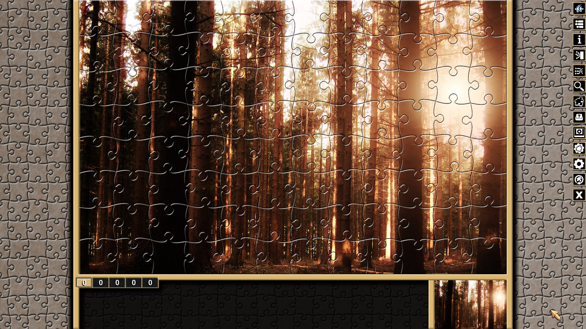 Pixel Puzzles Traditional Jigsaws Pack: Forests screenshot 13