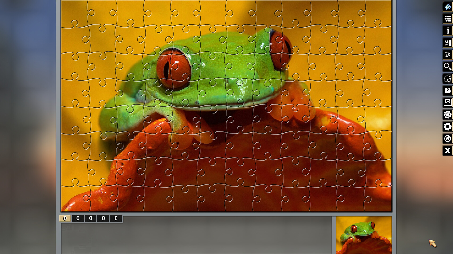 Pixel Puzzles Traditional Jigsaws Pack: Colorful Animals screenshot 2