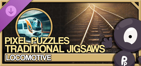 Pixel Puzzles Traditional Jigsaws Pack: Locomotive product image