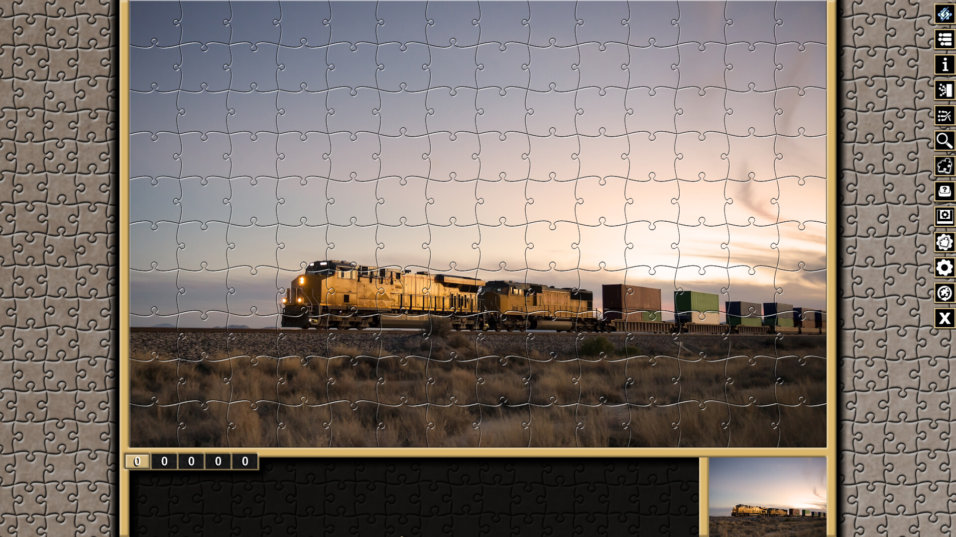 Pixel Puzzles Traditional Jigsaws Pack: Locomotive screenshot 12