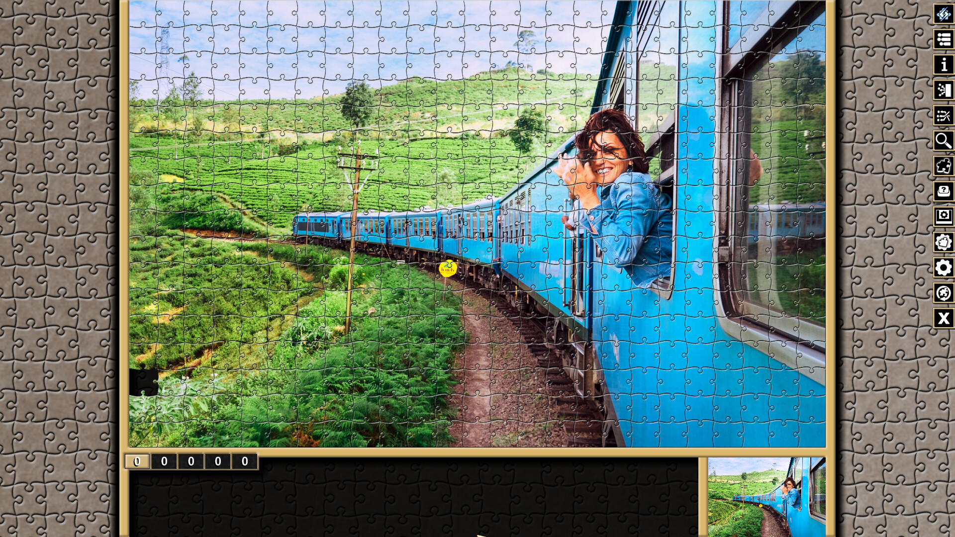 Pixel Puzzles Traditional Jigsaws Pack: Locomotive screenshot 9