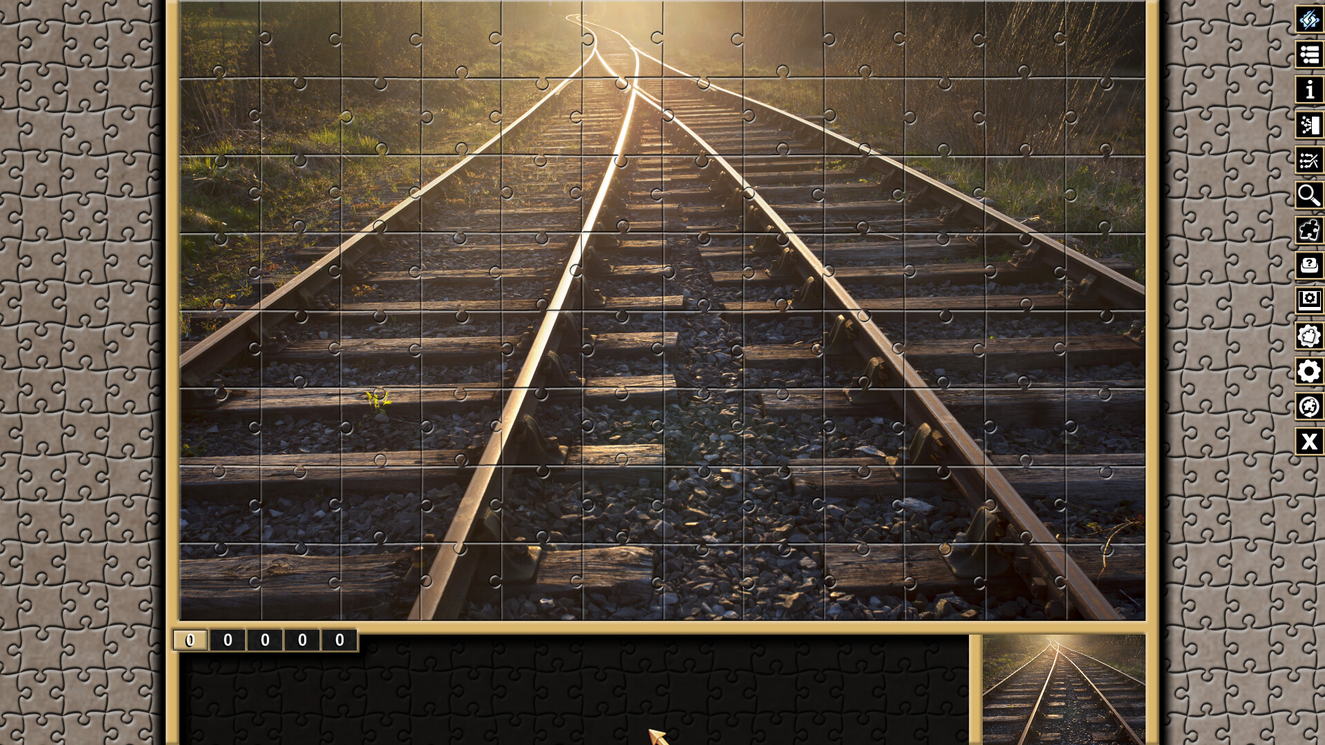 Pixel Puzzles Traditional Jigsaws Pack: Locomotive screenshot 7