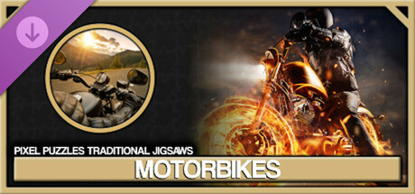 Pixel Puzzles Traditional Jigsaws Pack: Motorbikes product image