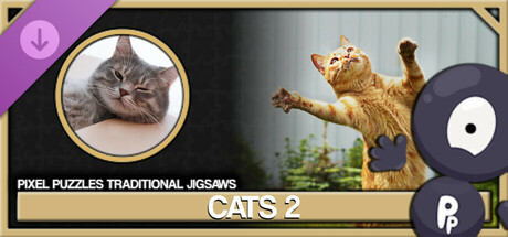 Pixel Puzzles Traditional Jigsaws Pack: Cats 2 product image