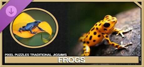 Pixel Puzzles Traditional Jigsaws Pack: Frogs product image