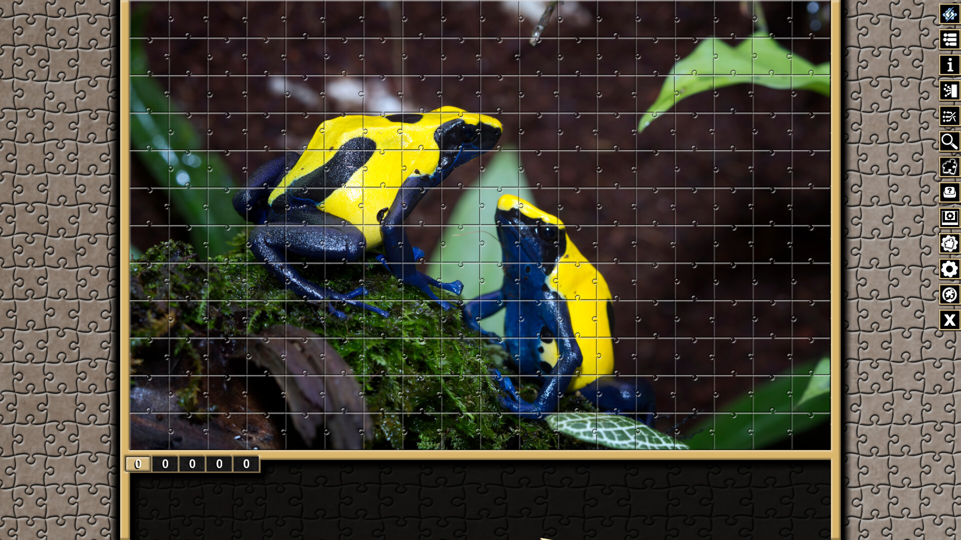 Pixel Puzzles Traditional Jigsaws Pack: Frogs screenshot 2
