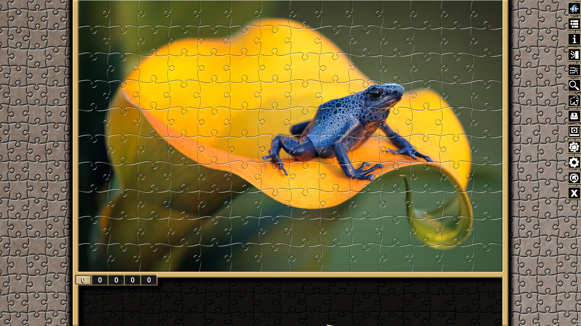 Pixel Puzzles Traditional Jigsaws Pack: Frogs screenshot 3