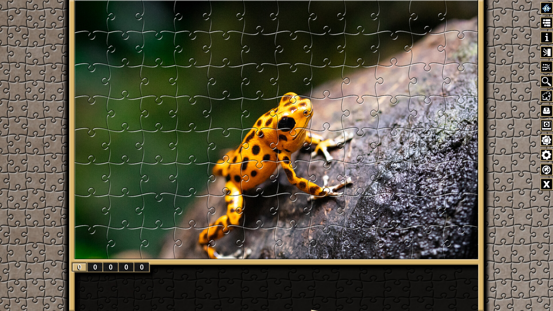 Pixel Puzzles Traditional Jigsaws Pack: Frogs screenshot 5
