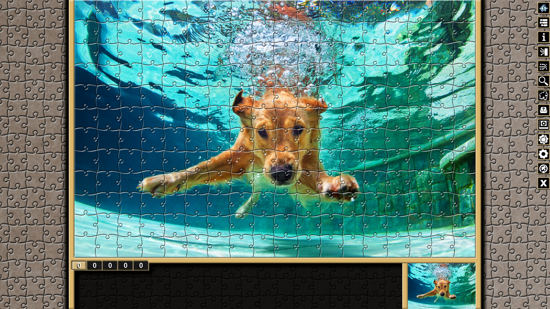 Pixel Puzzles Traditional Jigsaws Pack: Dogs 2 screenshot 8
