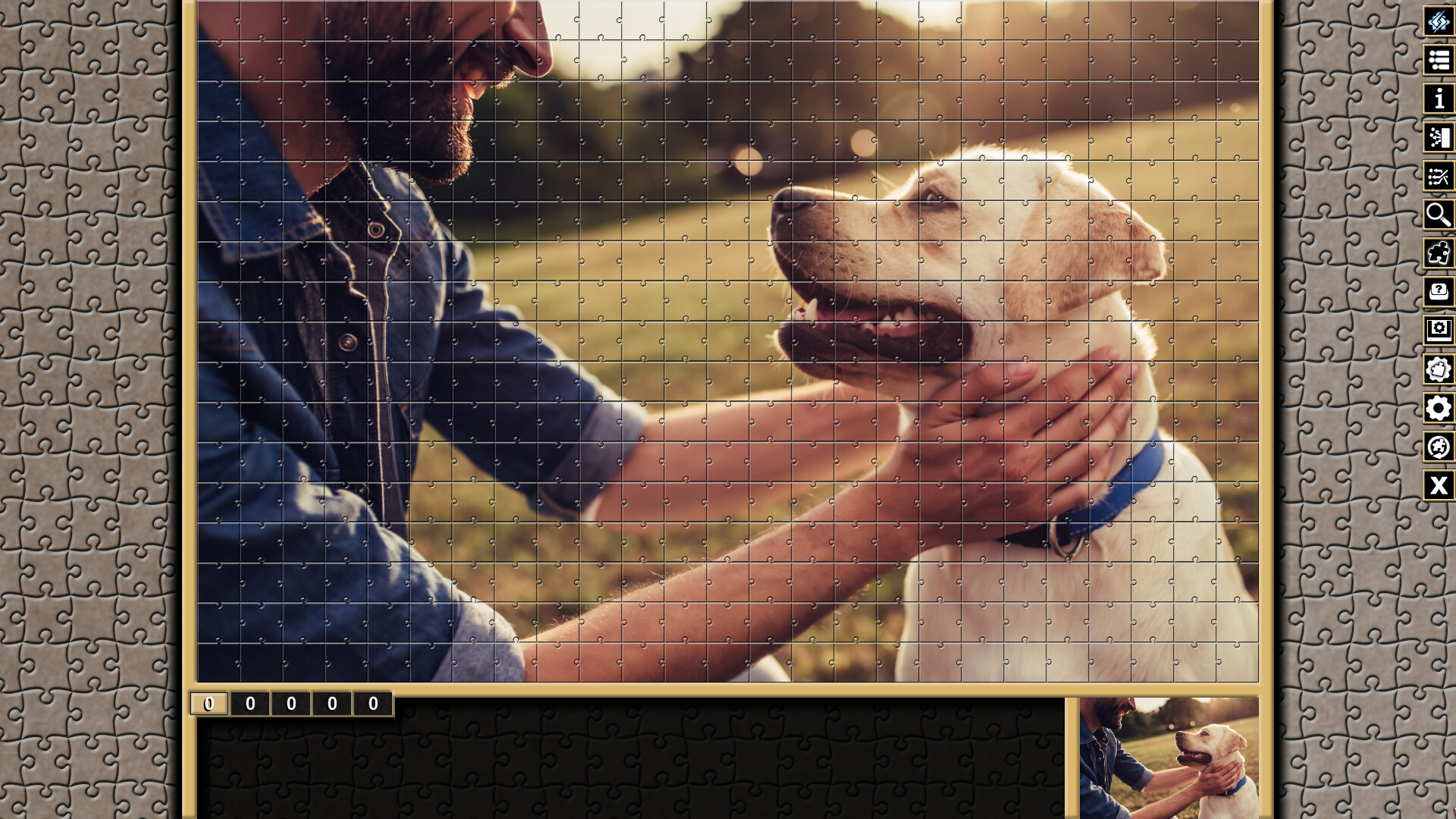 Pixel Puzzles Traditional Jigsaws Pack: Dogs 2 screenshot 2
