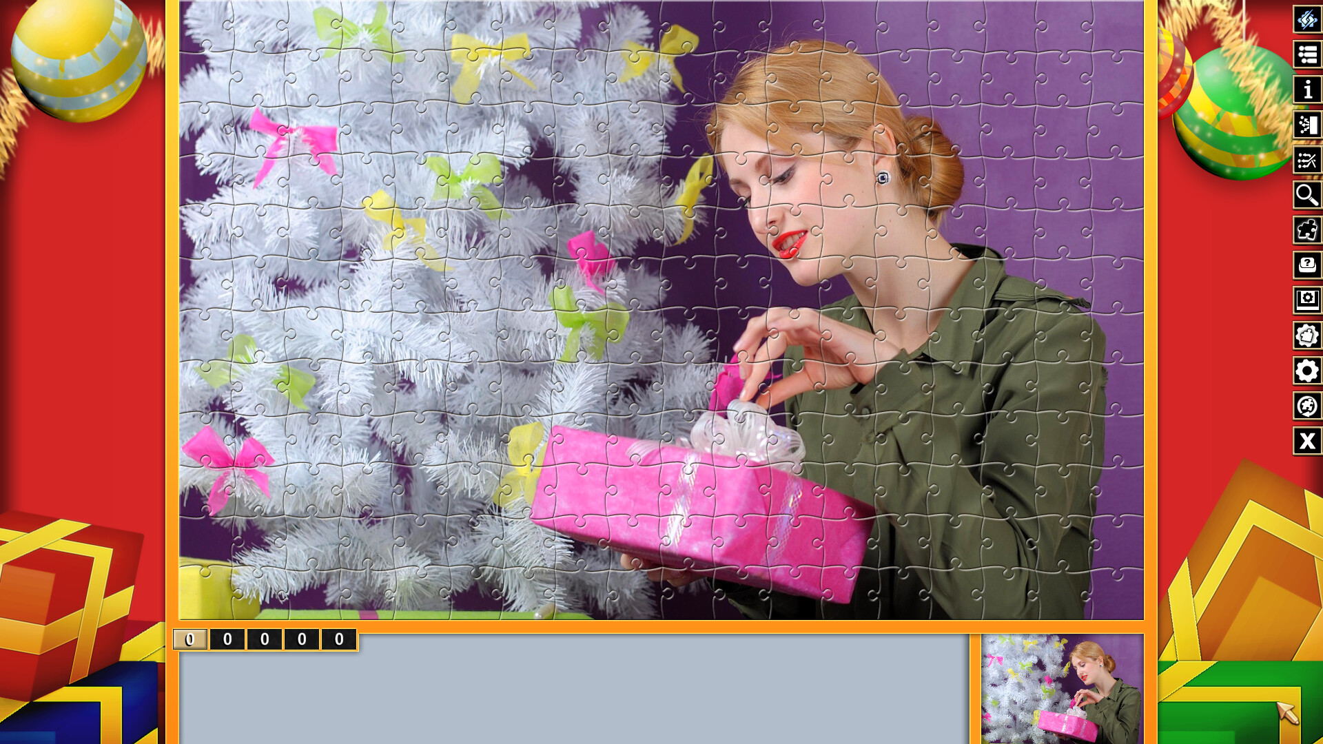 Pixel Puzzles Traditional Jigsaws Pack: Christmas 3 screenshot 2
