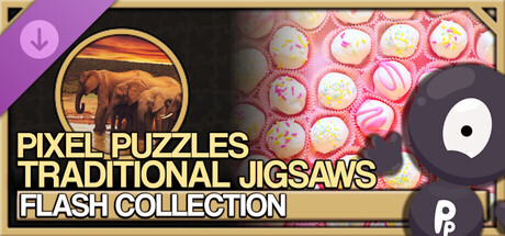 Pixel Puzzles Traditional Jigsaws: Flash Collection
