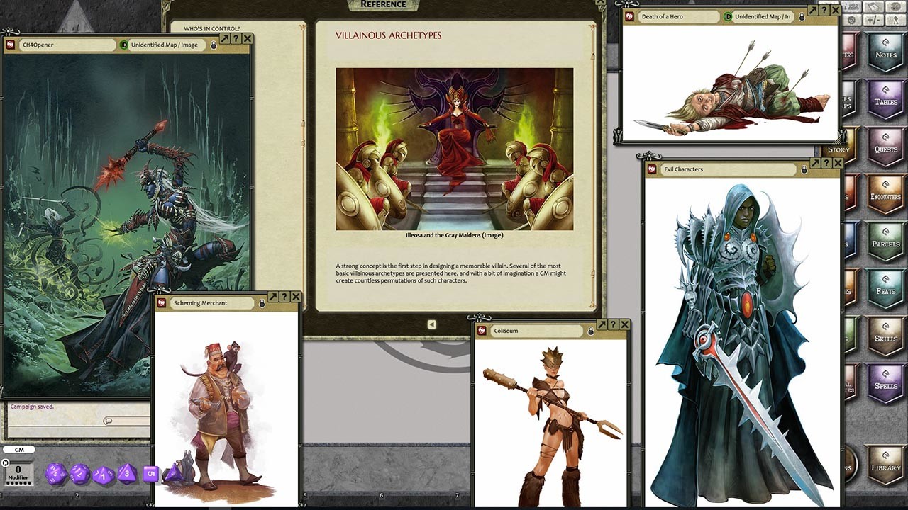 Fantasy Grounds - Pathfinder RPG - GameMastery Guide (PFRPG) screenshot 4