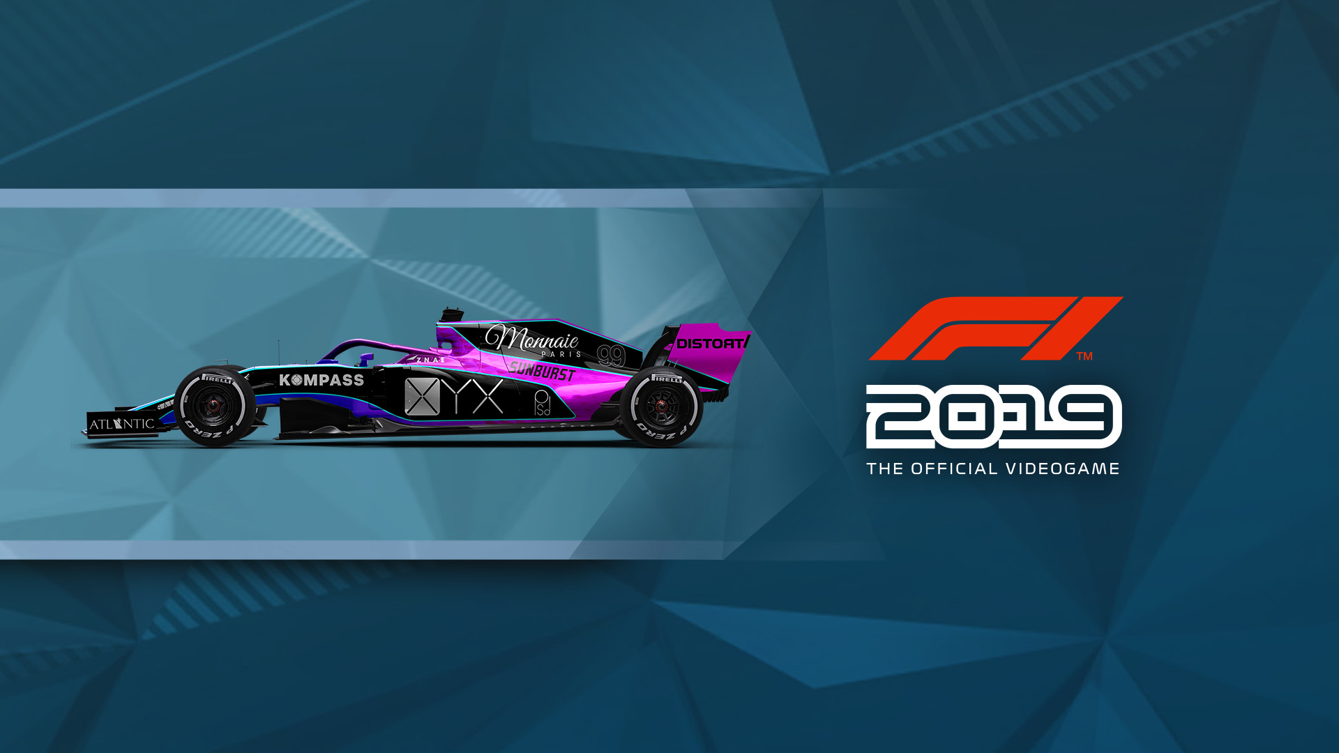 F1 2019: Car Livery 'XXY - Ident' screenshot 1