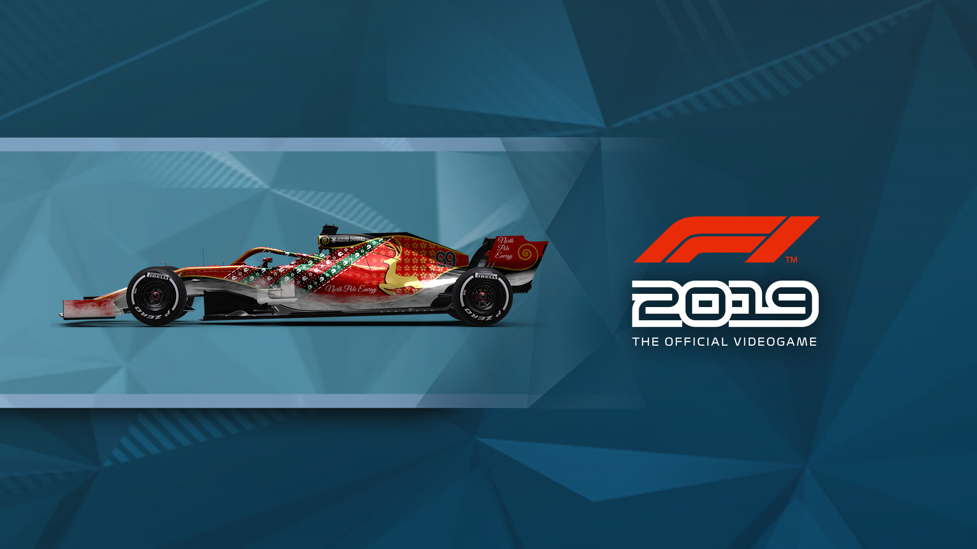 F1 2019: Car Livery 'Holiday Special' screenshot 1