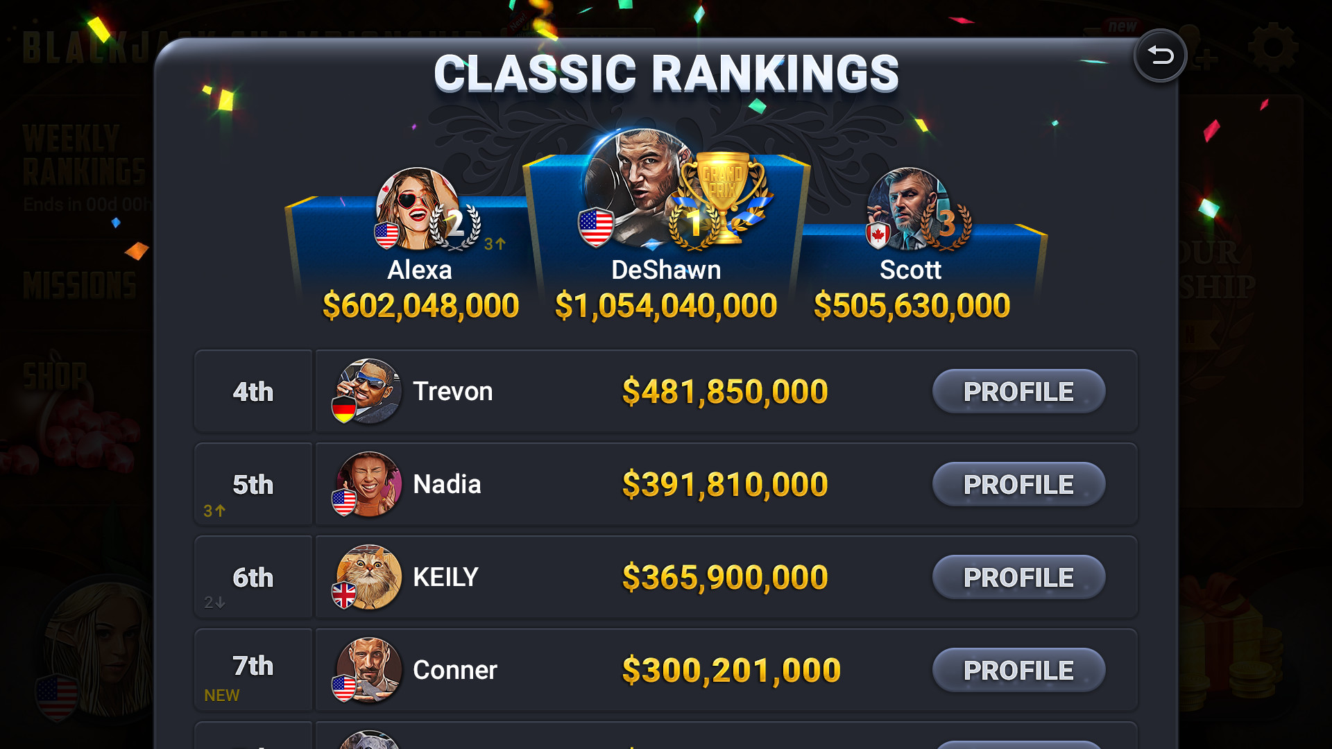 Blackjack Championship screenshot 8