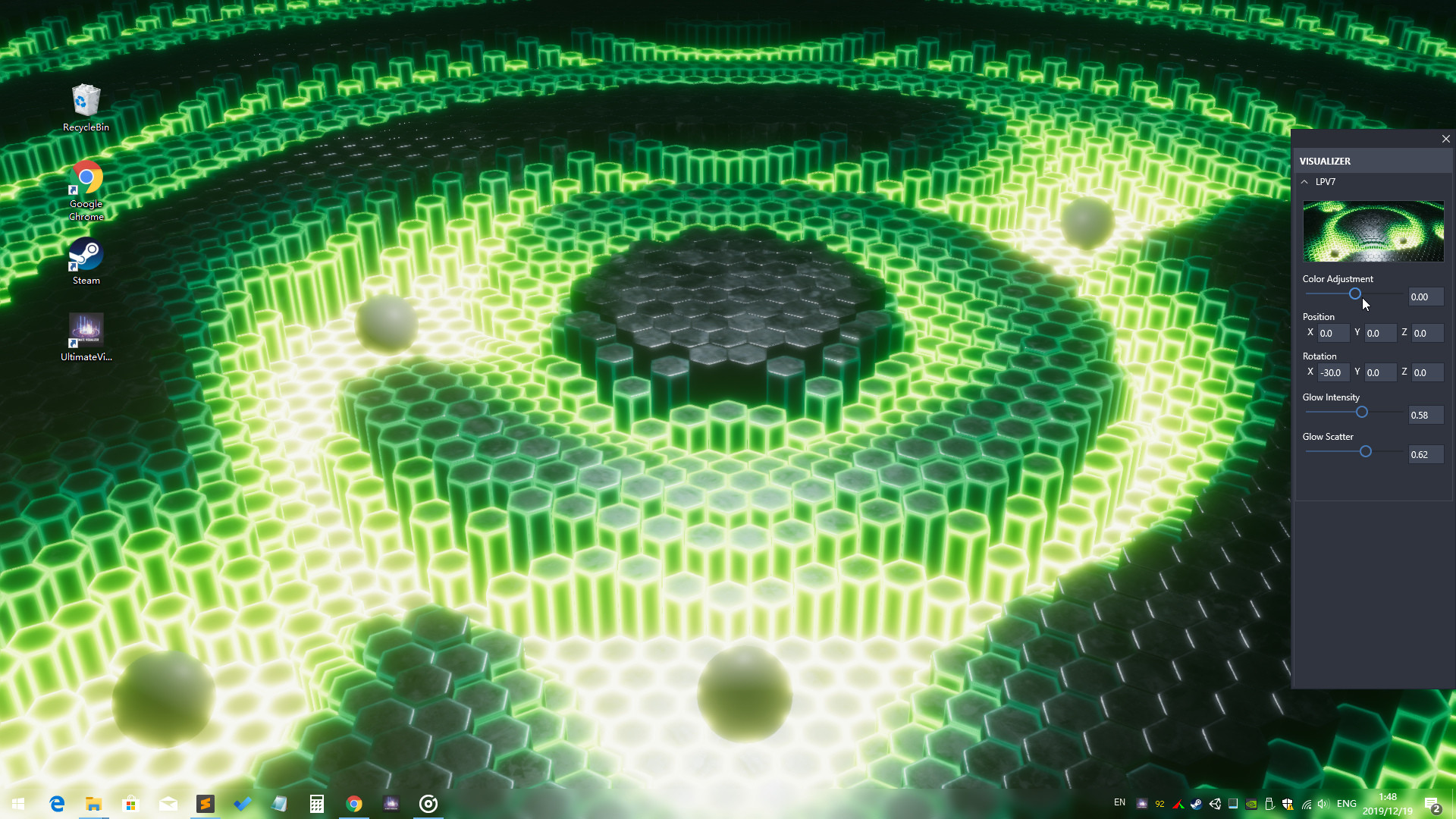 Ultimate Visualizer screenshot 1