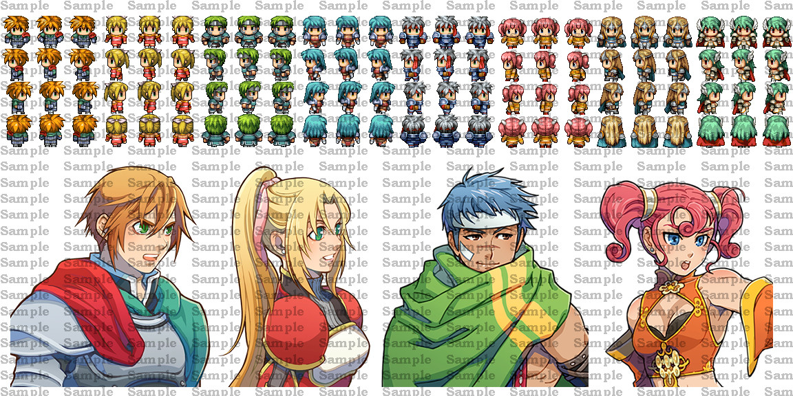 Steam：RPG Maker MV - VX Ace ＆ XP Hero Pack