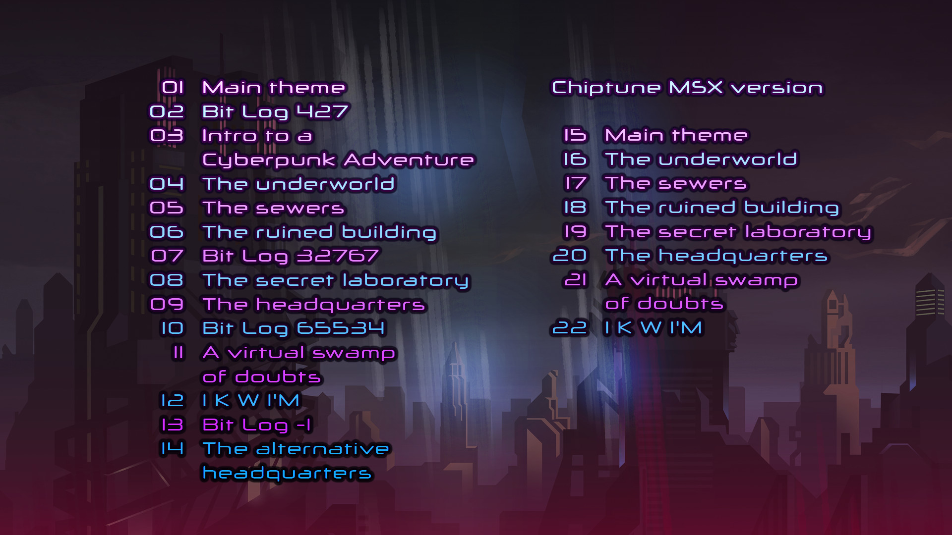 Bitlogic - OST screenshot 1