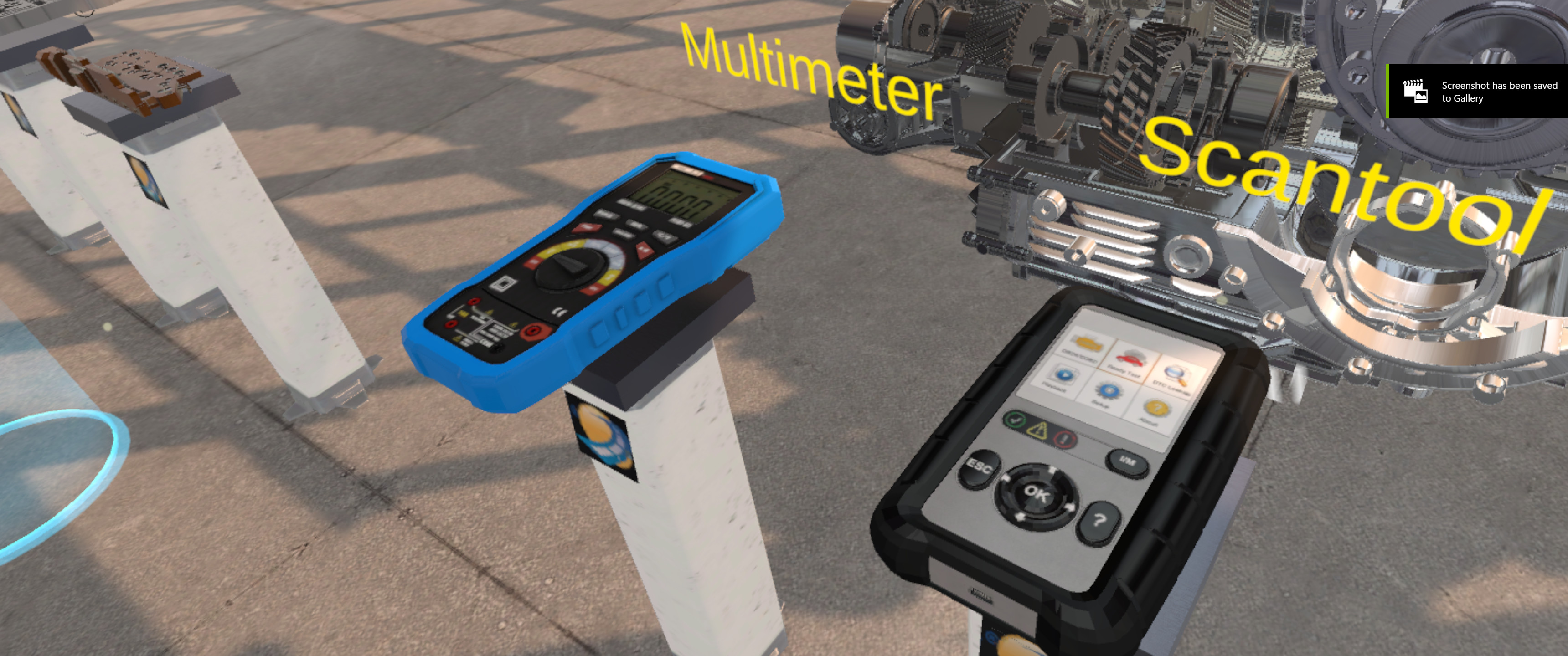 Basic Car Repair Garage VR screenshot 11