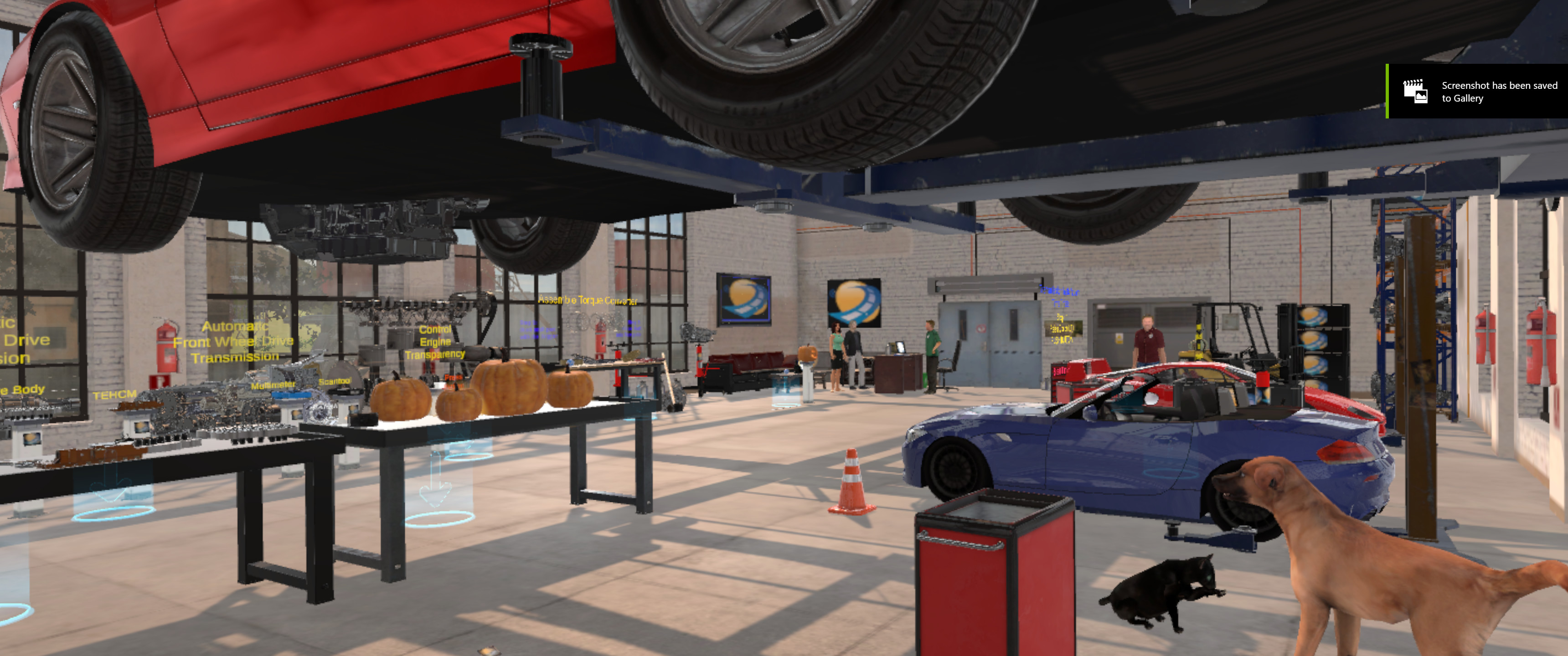 Basic Car Repair Garage VR screenshot 8