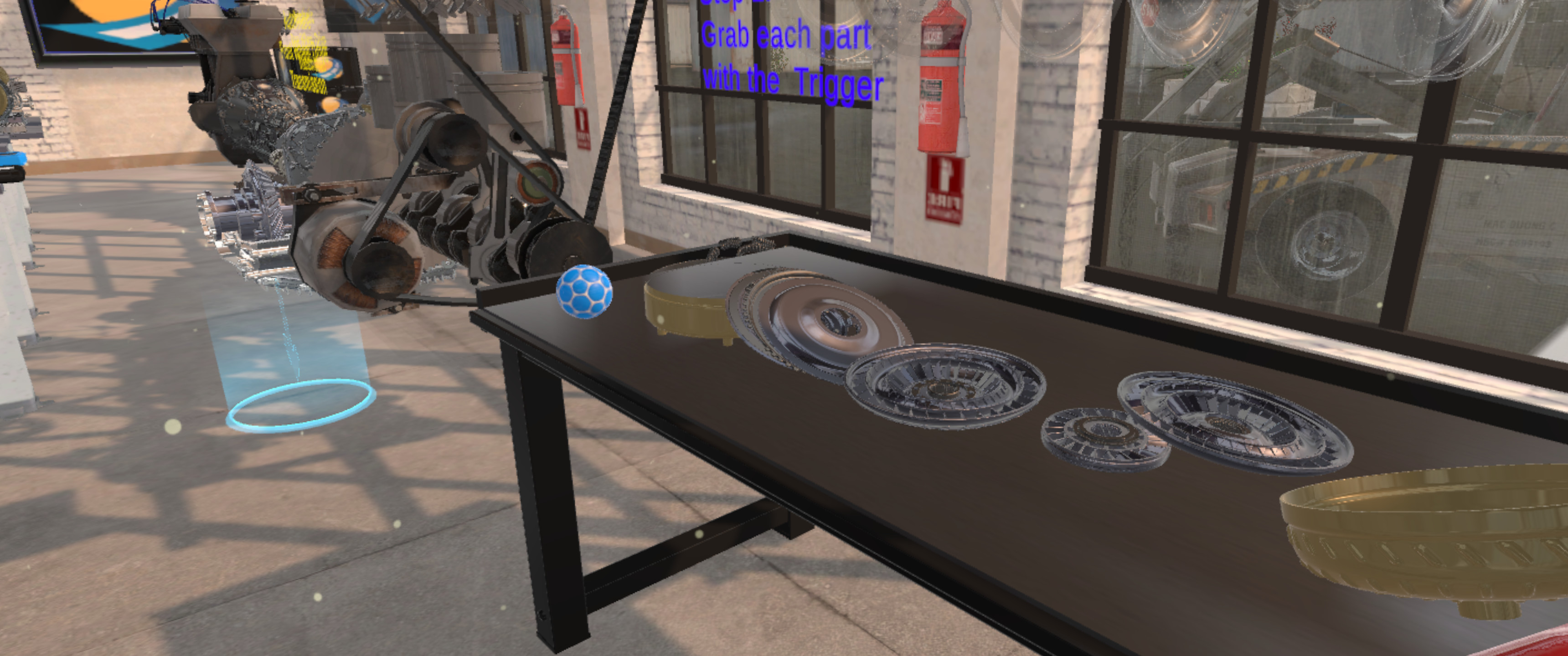 Basic Car Repair Garage VR screenshot 12