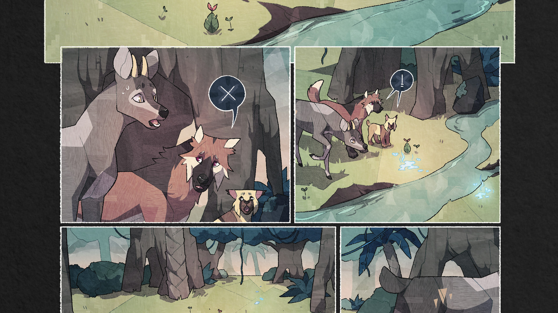 Trails: A Meadow comic book screenshot 5