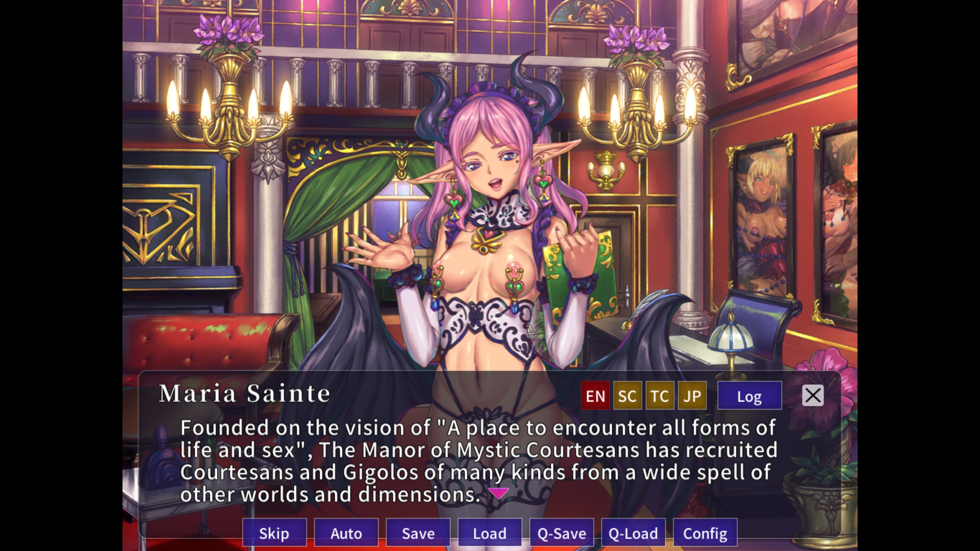Manor of Mystic Courtesans screenshot 2