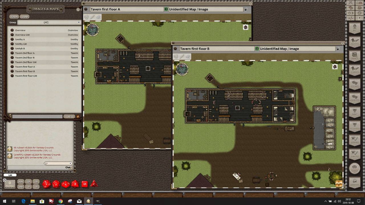 Fantasy Grounds - Forest Tavern (Map Pack) screenshot 3
