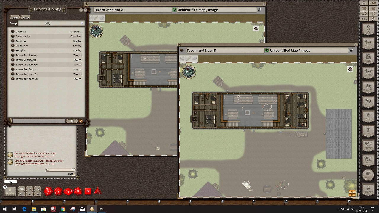 Fantasy Grounds - Forest Tavern (Map Pack) screenshot 4