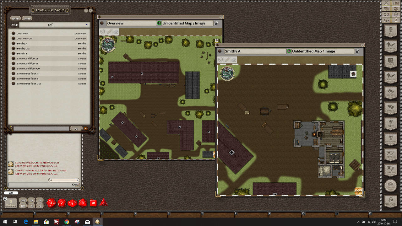 Fantasy Grounds - Forest Tavern (Map Pack) screenshot 1