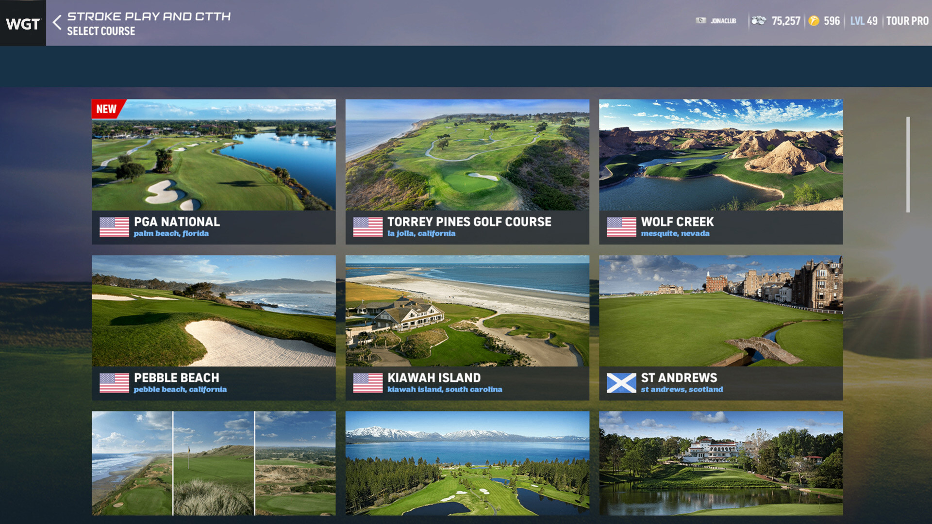 WGT Golf screenshot 6