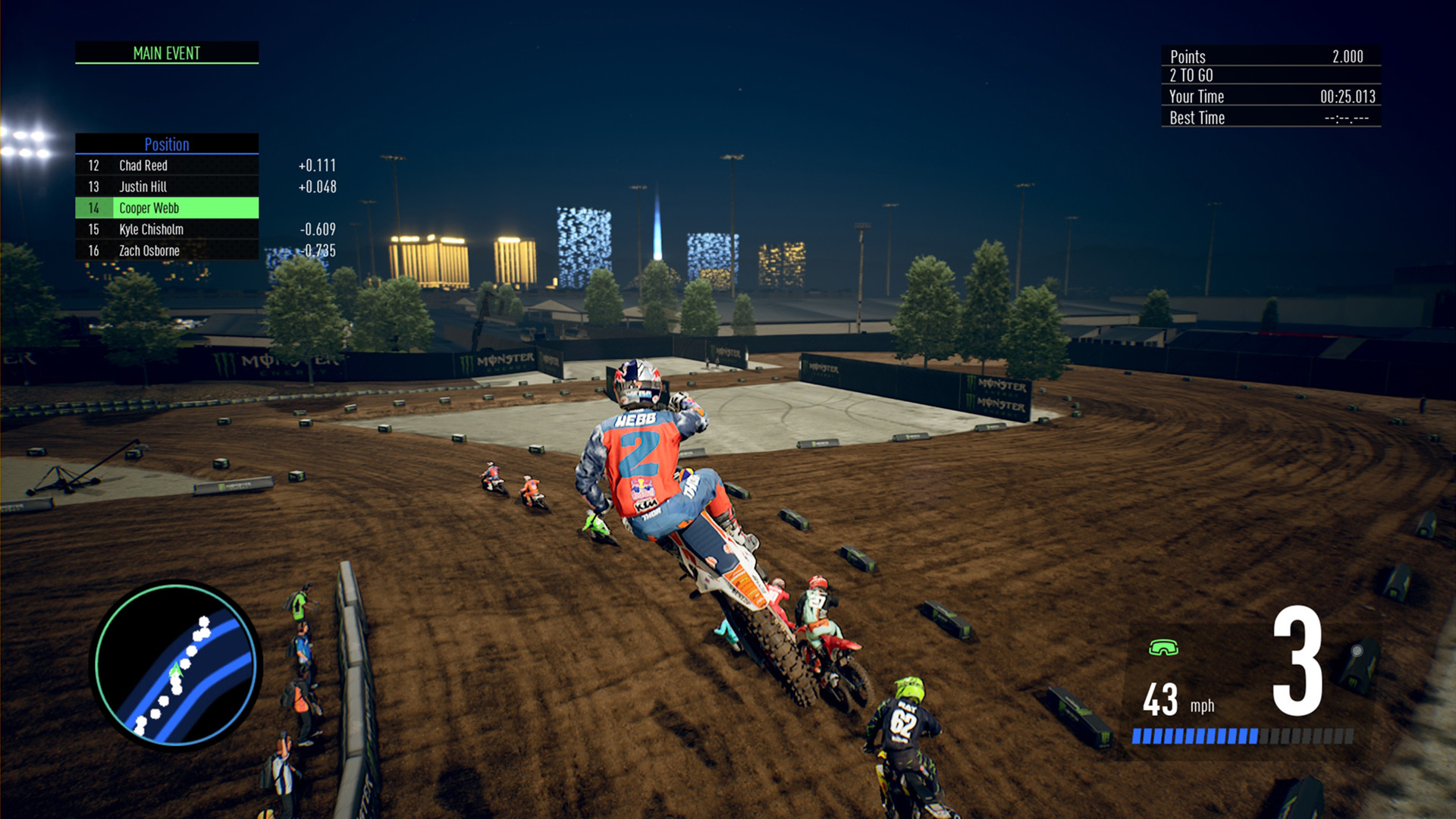 Monster Energy Supercross 3 - Monster Energy Cup screenshot 8