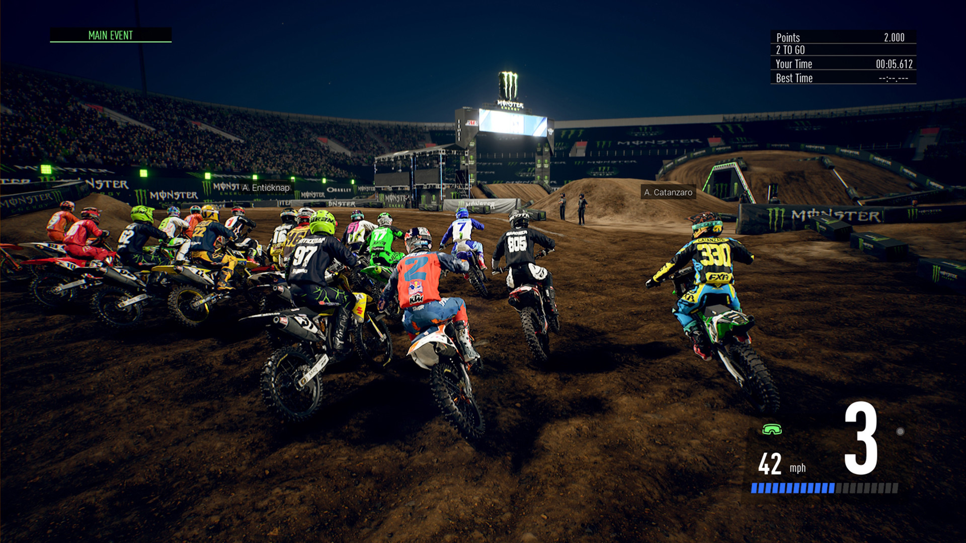 Monster Energy Supercross 3 - Monster Energy Cup screenshot 10