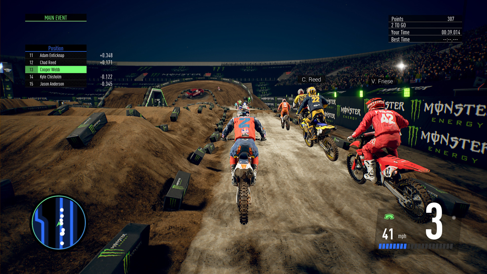 Monster Energy Supercross 3 - Monster Energy Cup screenshot 3