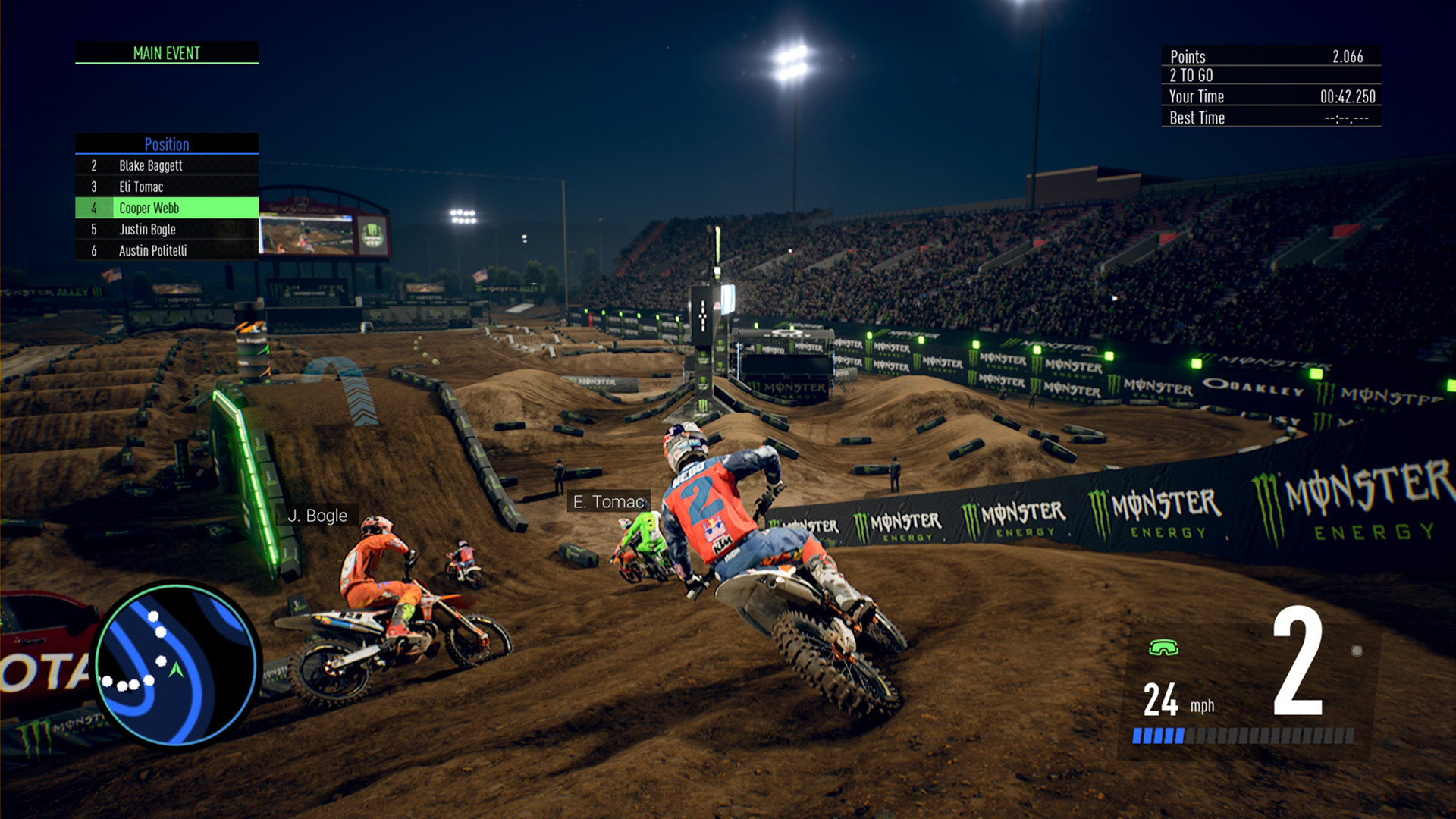 Monster Energy Supercross 3 - Monster Energy Cup screenshot 6