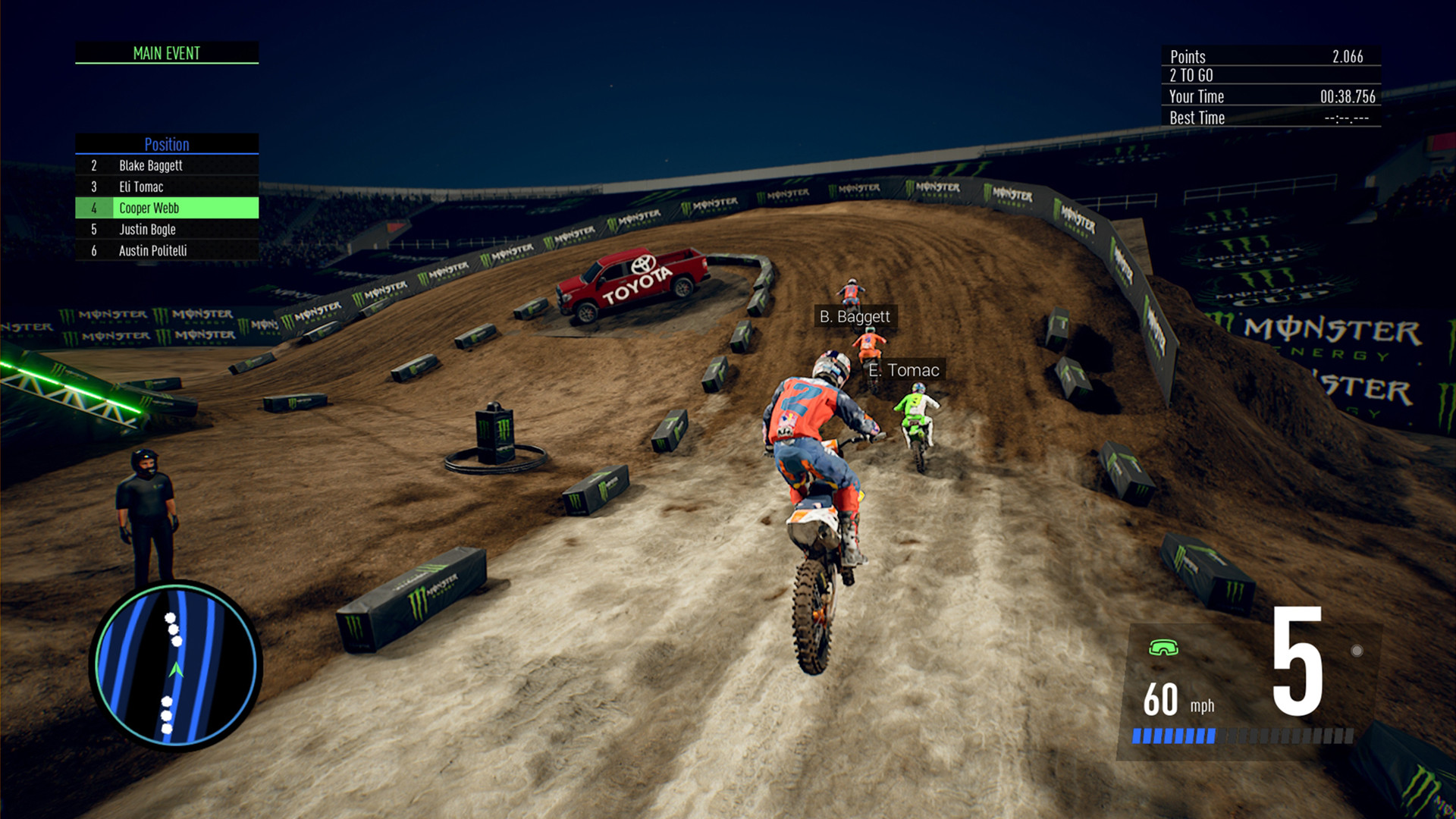 Monster Energy Supercross 3 - Monster Energy Cup screenshot 7
