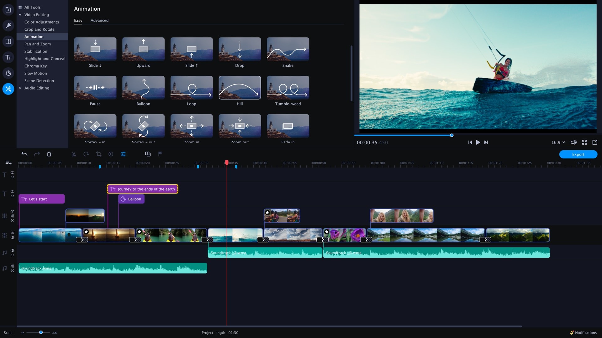 Movavi Video Editor Plus 2020 screenshot 4
