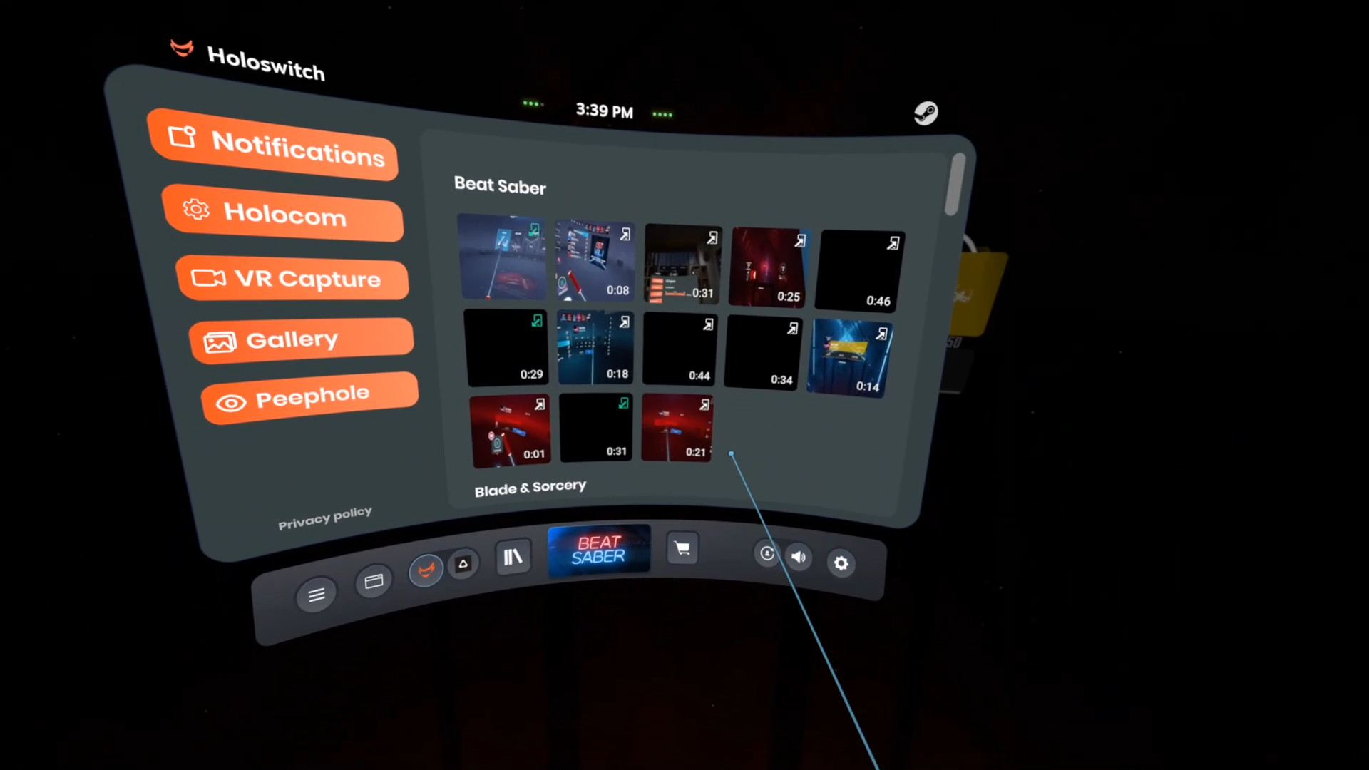 Holoswitch screenshot 4
