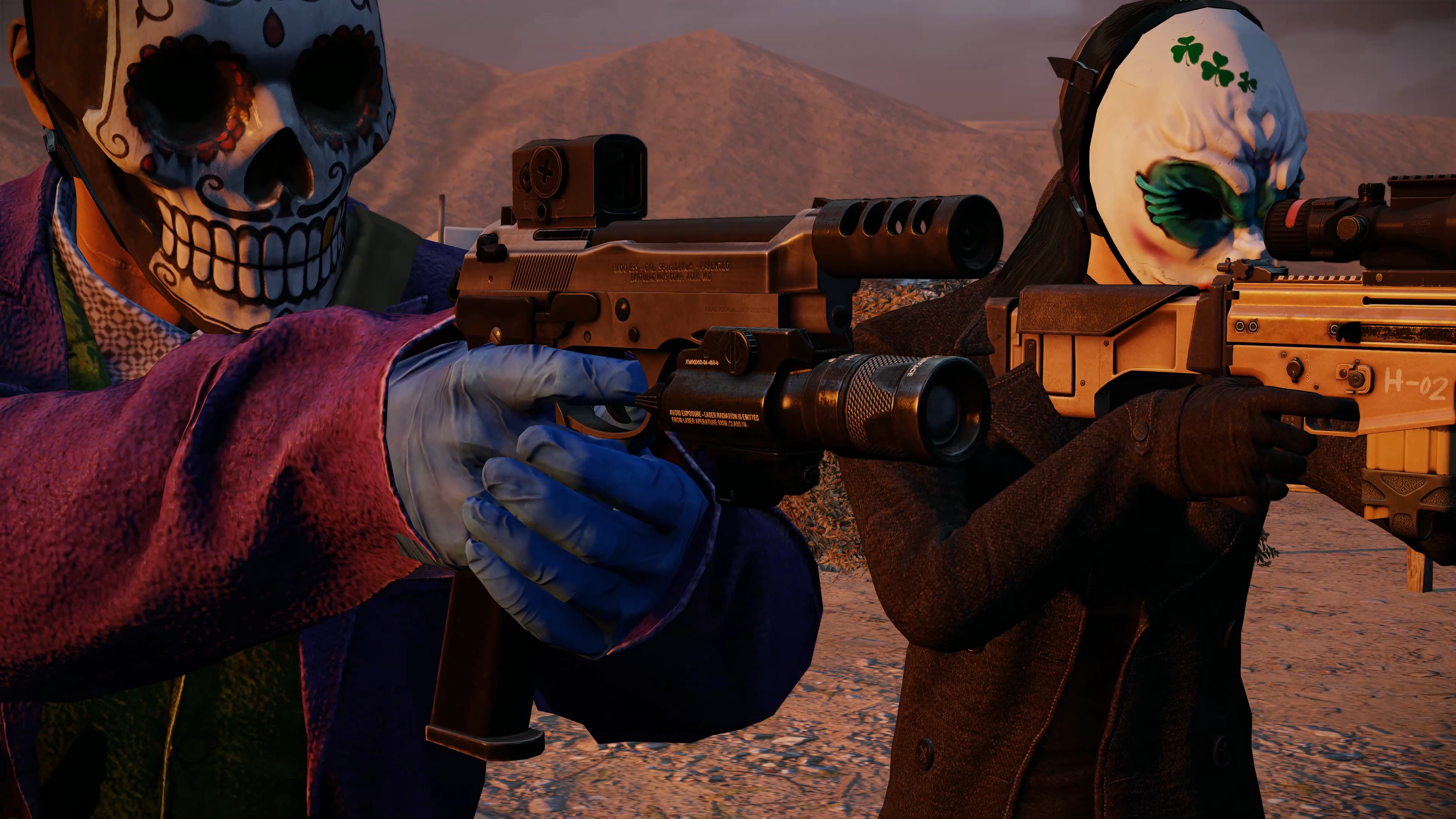 PAYDAY 2: Cartel Optics Mod Pack screenshot 1