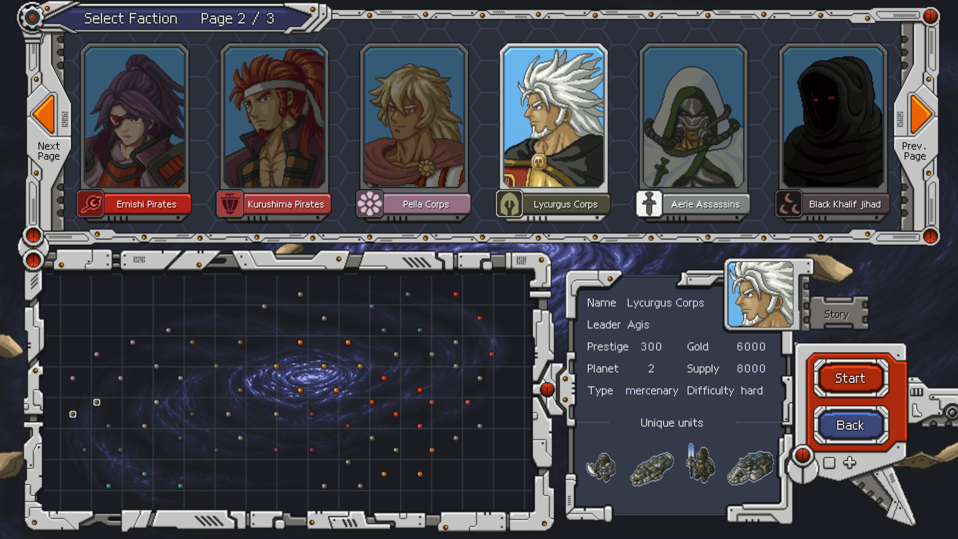 Chaos Galaxy screenshot 1