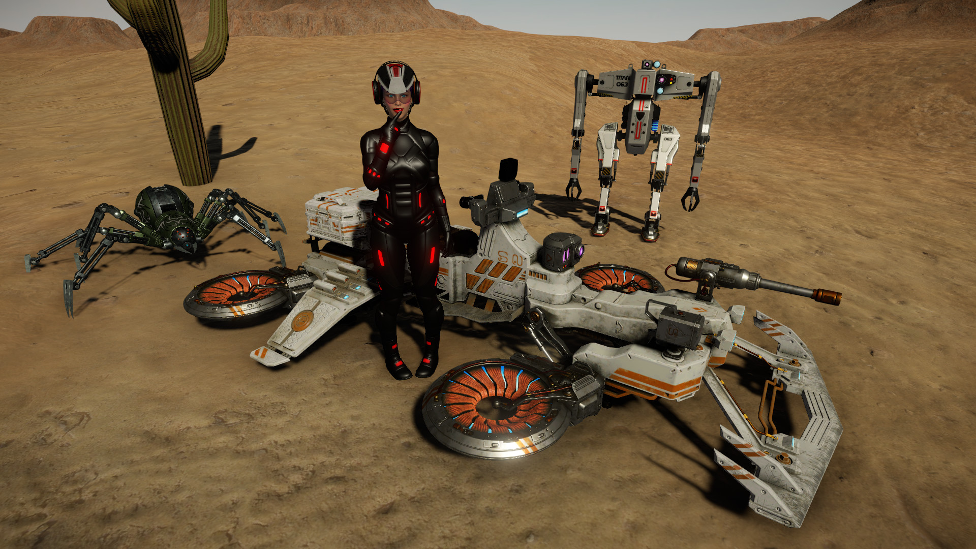 Sci-Fi for 3D Visual Novel Maker screenshot 3